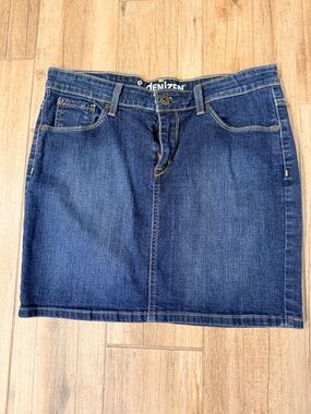 Denizen by Levi's Dark Blue Denim Skirt